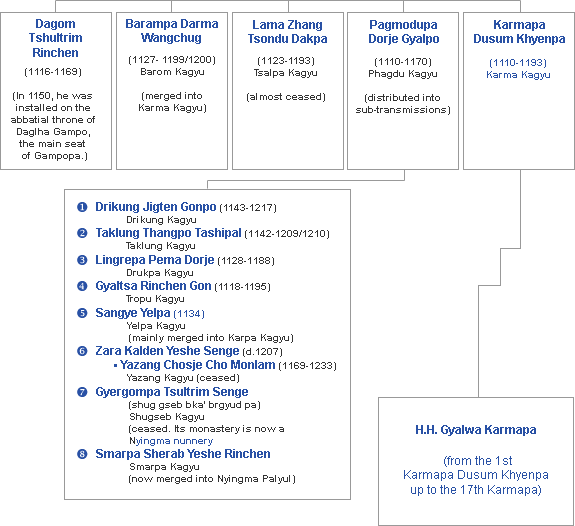 Lieage Chart lower part