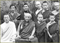 Rinpoche with Dilgo Khyentse Rinpoche an other tulkus